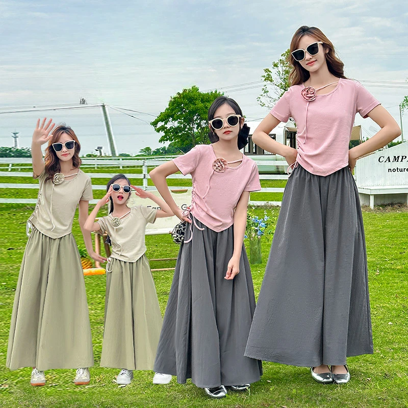 Girls Clothes Suits Children 2024 New Spring and Summer Fashion Top and Skirt Simple Casual Two-piece Set Clothes Children
Girls Clothes Suits Children 2024 New Spring and Summer Fashion Top and Skirt Simple Casual Two-piece Set Clothes Children