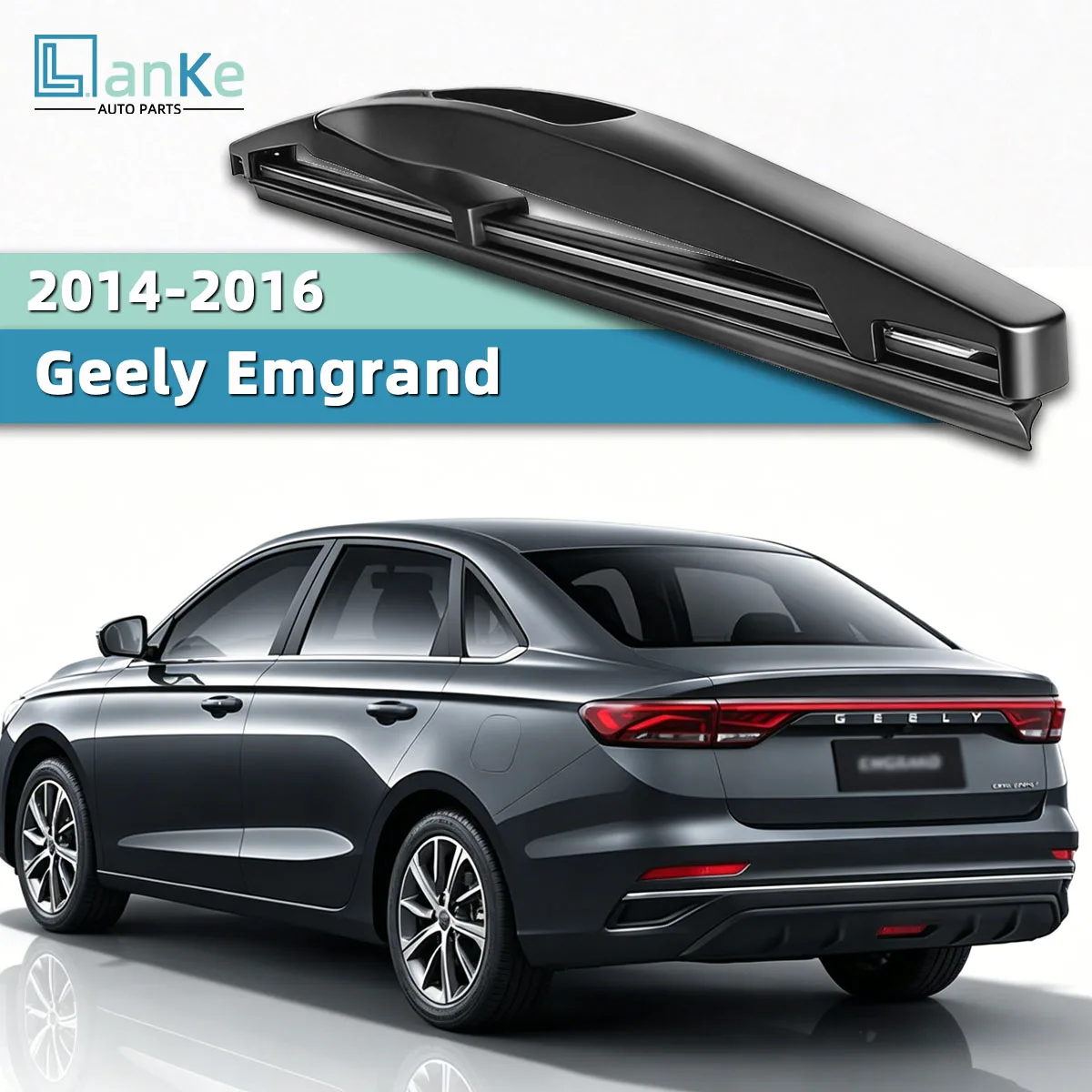 Rear Windshield Wiper Blade Fit Emgrand 2014-2016 Back Windshield Wiper Replacement All Weather Rubber Car Wiper Replacement
Rear Windshield Wiper Blade Fit Emgrand 2014-2016 Back Windshield Wiper Replacement All Weather Rubber Car Wiper Replacement