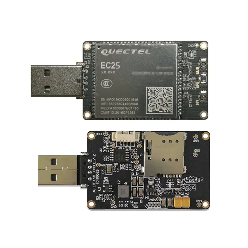 4G LTE USB Dongle EC25EUX Module With SIM Card Slot B1/B3/B7/B8/B20/B28A LTE Cat4 Module
4G LTE USB Dongle EC25EUX Module With SIM Card Slot B1/B3/B7/B8/B20/B28A LTE Cat4 Module