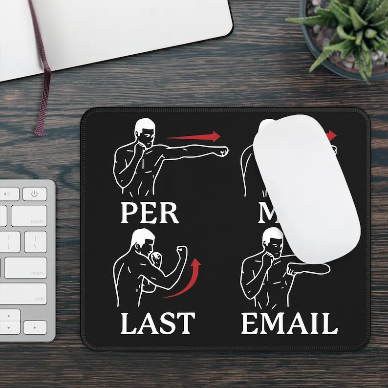 Funny Office Mouse Pad Per My Last Email Desk Mat for Work Coworker Gift Office Decor 40x45 Large Mousepads Computer Accessories
Funny Office Mouse Pad Per My Last Email Desk Mat for Work Coworker Gift Office Decor 40x45 Large Mousepads Computer Accessories