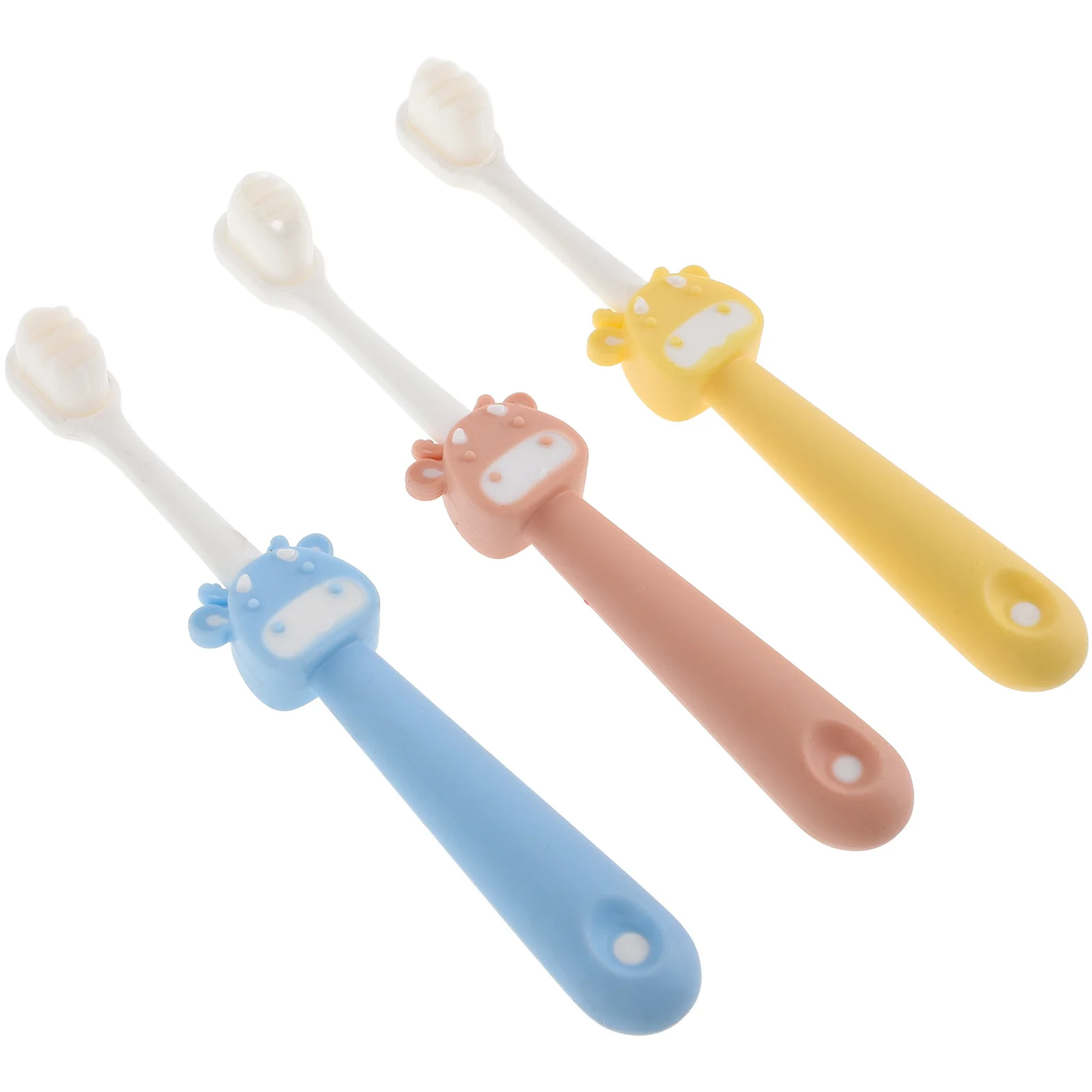 3Pcs Children Toothbrush Soft Bristle Cartoon Travel Kids Manual Toothbrush Set Deep Cleaning Non-Slip Handle Kid
3Pcs Children Toothbrush Soft Bristle Cartoon Travel Kids Manual Toothbrush Set Deep Cleaning Non-Slip Handle Kid