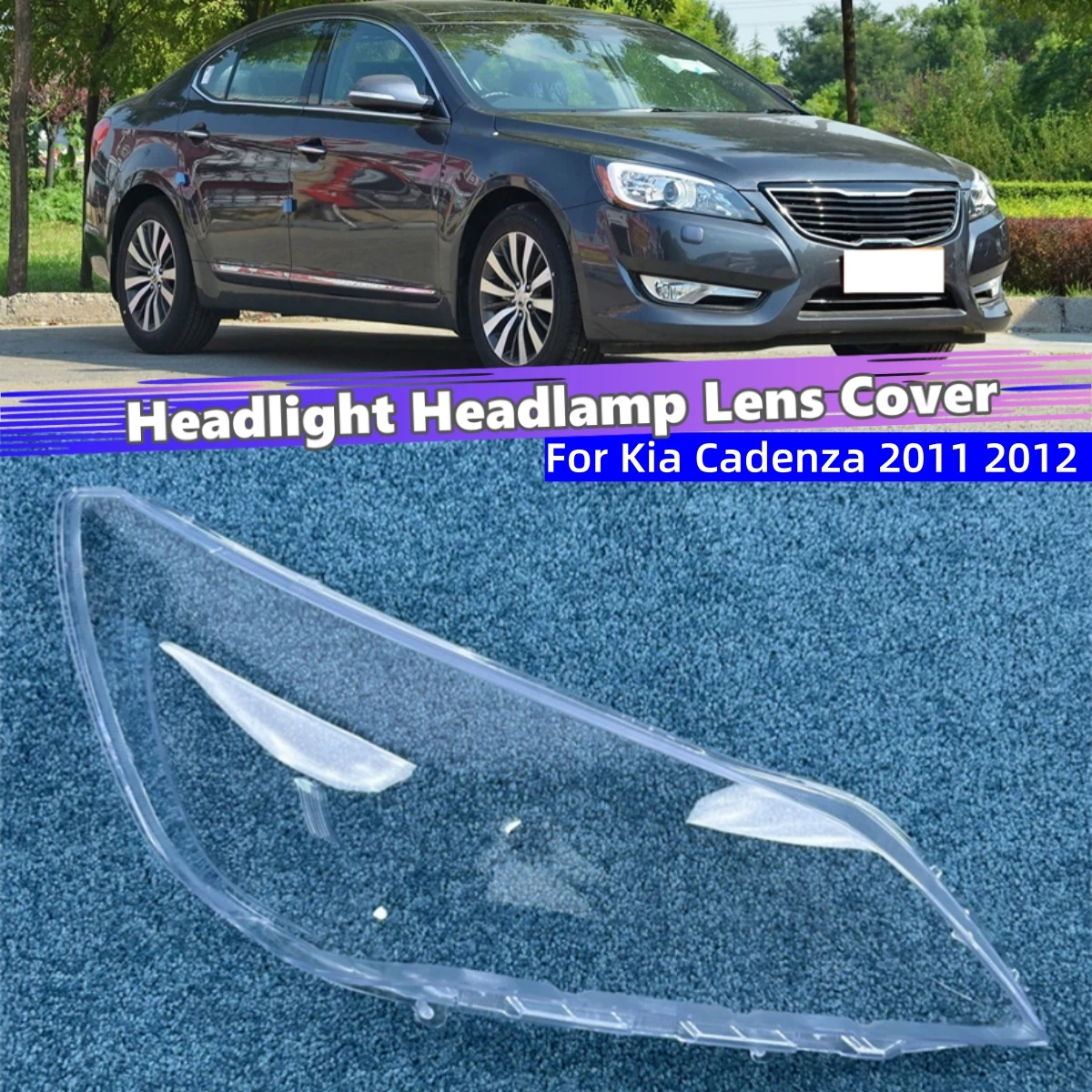 For Kia Cadenza 2011 2012 Car Gadgets Lights Cover Headlights Glass Car Front Headlight Lens Cover Lights Shell
For Kia Cadenza 2011 2012 Car Gadgets Lights Cover Headlights Glass Car Front Headlight Lens Cover Lights Shell