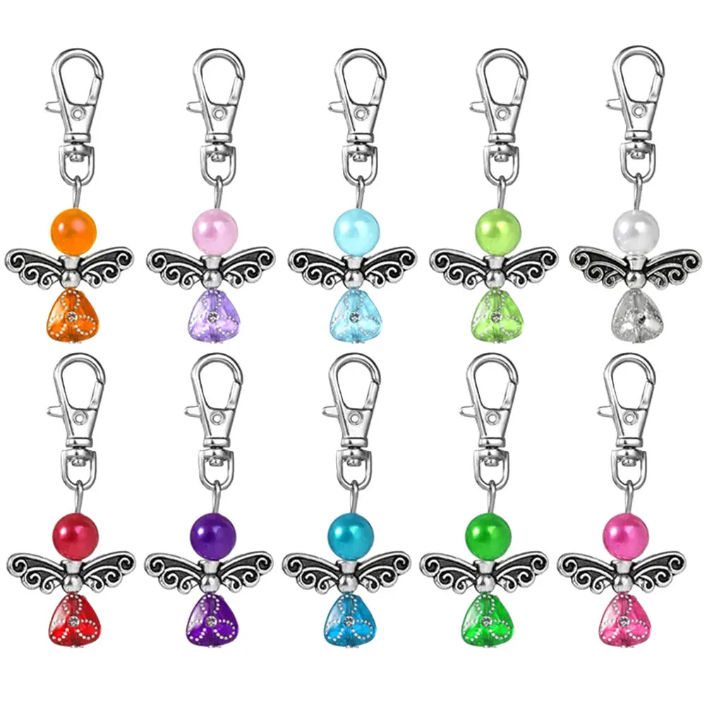 50Pcs Angel Key Rings Creative Electroplated Keychain Set for DIY Gifts Couples Wedding Birthday Party Decor Accessories
50Pcs Angel Key Rings Creative Electroplated Keychain Set for DIY Gifts Couples Wedding Birthday Party Decor Accessories