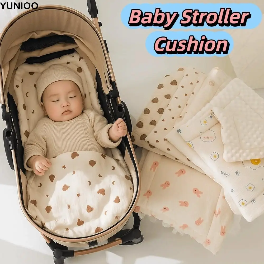 Soft Baby Stroller Cushion Comfortable Cartoon Printed Baby Pram Seat Mat Car Seat Breathable Dining Chair Cotton Pad
Soft Baby Stroller Cushion Comfortable Cartoon Printed Baby Pram Seat Mat Car Seat Breathable Dining Chair Cotton Pad