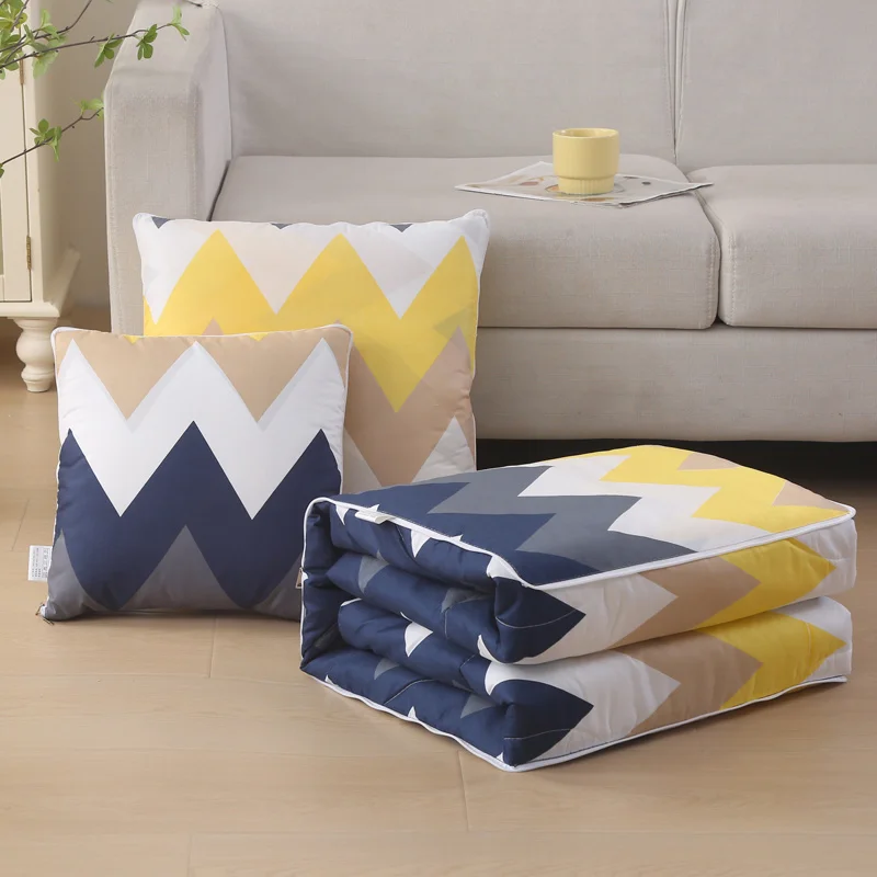 Multi-Function Pillow Blanket ,100x150cm Throw Blanket, Geometric & Cartoon Designs Travel Blanket and Pillow Set
Multi-Function Pillow Blanket ,100x150cm Throw Blanket, Geometric & Cartoon Designs Travel Blanket and Pillow Set