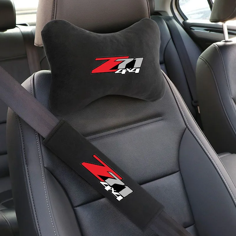 Car Headrest Neck Pillow Seat Belt Shoulder Protector for z71 suburban colorado silverado s10 z71 4x4 off road Auto Accessories
Car Headrest Neck Pillow Seat Belt Shoulder Protector for z71 suburban colorado silverado s10 z71 4x4 off road Auto Accessories