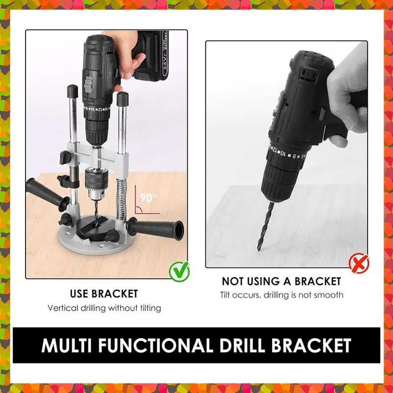 Promotion! Drill Guide Attachment For Precise Straight Holes, Universal Hand Drill Adapter With Bench Clamp Electric Repair
Promotion! Drill Guide Attachment For Precise Straight Holes, Universal Hand Drill Adapter With Bench Clamp Electric Repair
