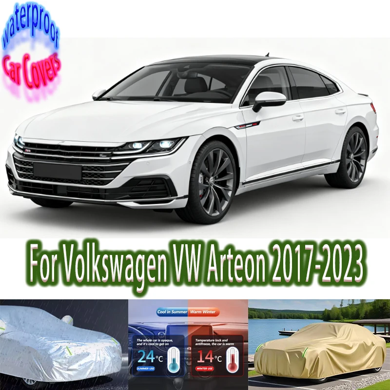 For Volkswagen VW Arteon 2017-2023 Outdoor Protection Full Car Covers Snow Cover Sunshade Waterproof Dustproof Car accessories
For Volkswagen VW Arteon 2017-2023 Outdoor Protection Full Car Covers Snow Cover Sunshade Waterproof Dustproof Car accessories