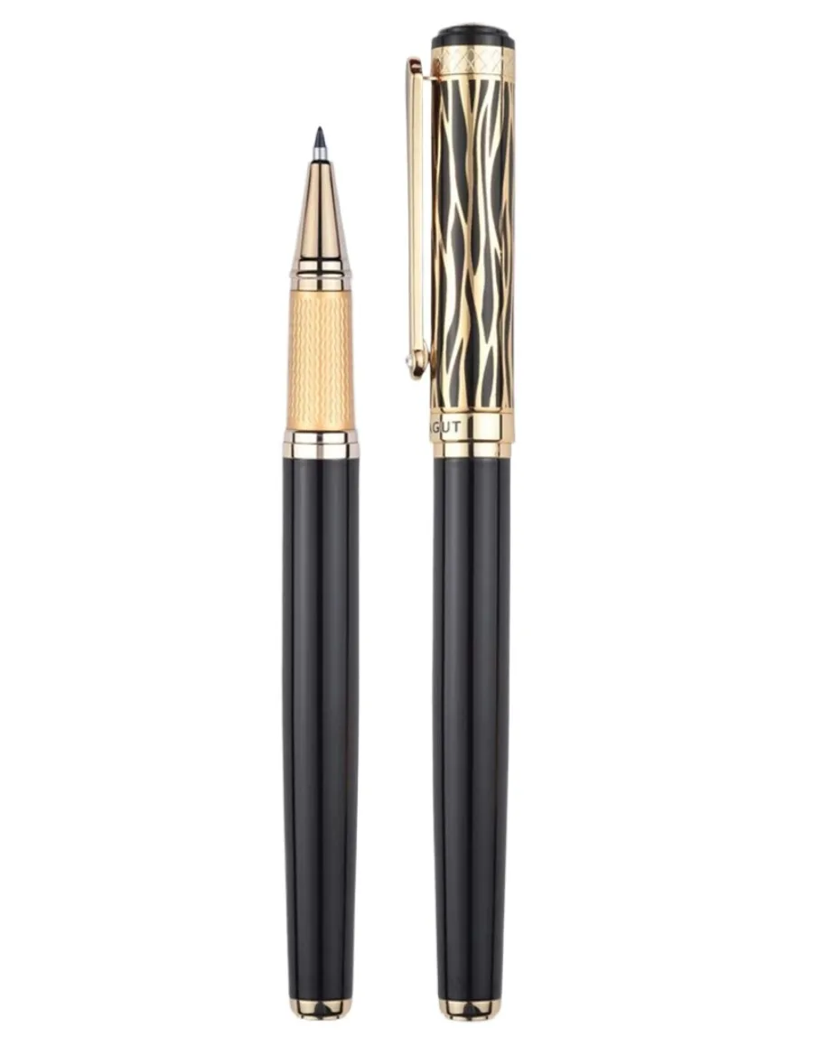 Ручка-роллер Montagut 816 Luxurious Golden Black & Golden Jewel Trim Iridium для офиса, школы, дома, письма, подарок
Ручка-роллер Montagut 816 Luxurious Golden Black & Golden Jewel Trim Iridium для офиса, школы, дома, письма, подарок