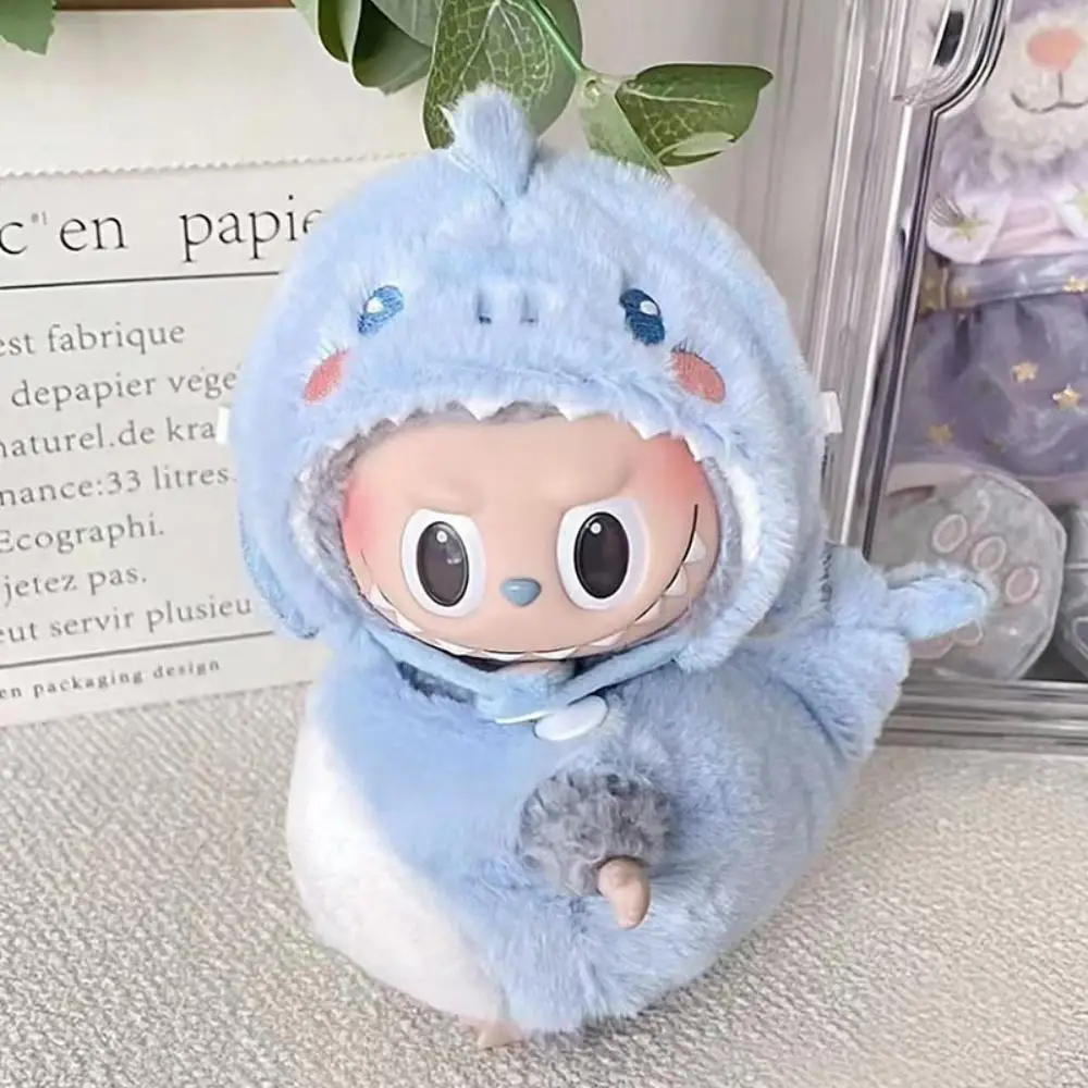 17cm Doll Clothes Outfit Accessories for Labubu Cute Plush Shark Dinosaur Potato Chip Jumpsuit Decoration Hobbies No Dolls
17cm Doll Clothes Outfit Accessories for Labubu Cute Plush Shark Dinosaur Potato Chip Jumpsuit Decoration Hobbies No Dolls