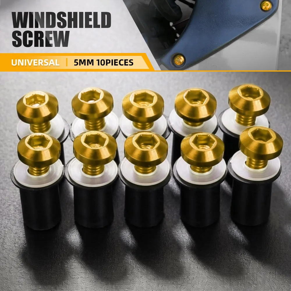 M5 Windscreen Windshield Bolts Screw For Yamaha FZ6R FZ6 FZ8-N S FZ1 FZS1000 Fazer Fazer8 FZ16 FJR 1300 TDM 900 TRACER 900 FJ-09
M5 Windscreen Windshield Bolts Screw For Yamaha FZ6R FZ6 FZ8-N S FZ1 FZS1000 Fazer Fazer8 FZ16 FJR 1300 TDM 900 TRACER 900 FJ-09