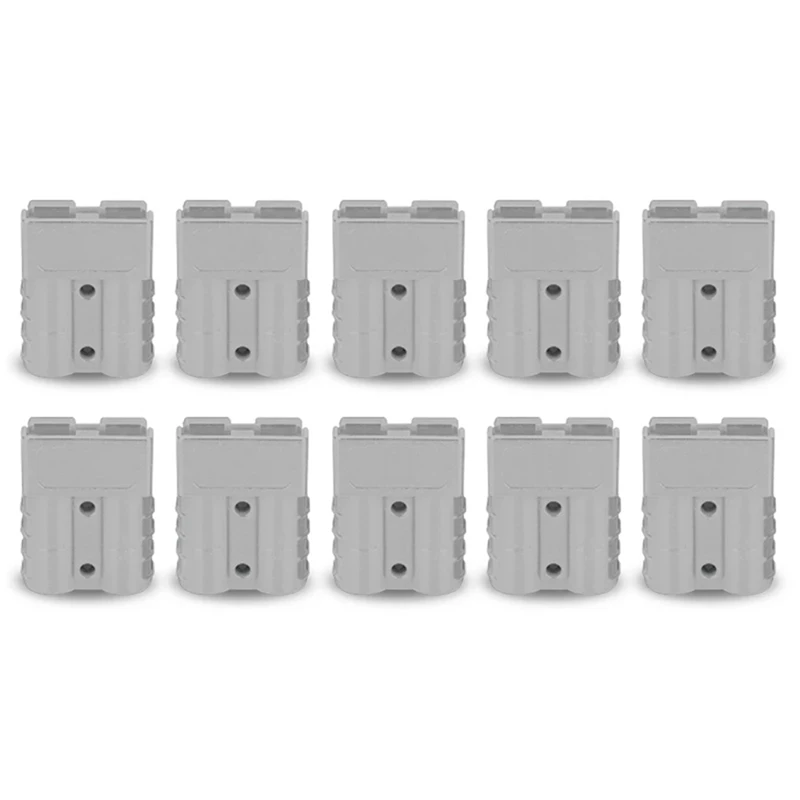 10PCS Anderson Style Plug Connector Set Kit 50A With Anderson Handle Forklift Battery Charging Quick Connectors Set Kit Gray
10PCS Anderson Style Plug Connector Set Kit 50A With Anderson Handle Forklift Battery Charging Quick Connectors Set Kit Gray