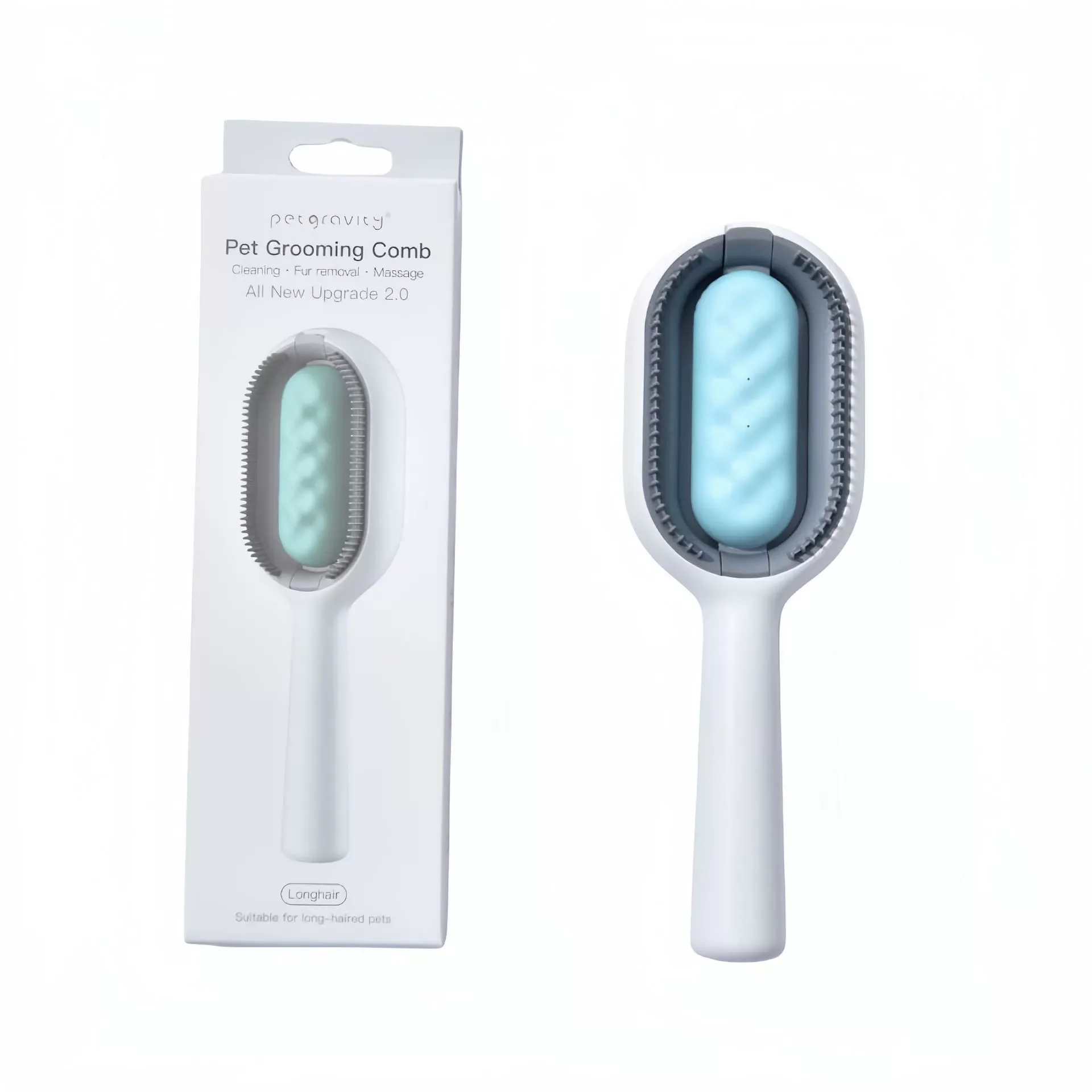 Pet hair removal comb with water tank, cat hair removal cleaning comb, dog hair removal brush, no wash wet wipes, supplies
Pet hair removal comb with water tank, cat hair removal cleaning comb, dog hair removal brush, no wash wet wipes, supplies