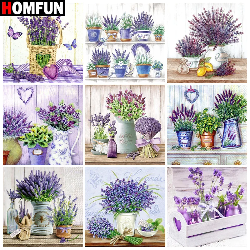 HOMFUN Алмазная вышивка "Цветы Лаванда Сиреневый" узор DIY 5D алмазная живопись рукоделие вышивка крестиком полная дрель живопись
HOMFUN Алмазная вышивка "Цветы Лаванда Сиреневый" узор DIY 5D алмазная живопись рукоделие вышивка крестиком полная дрель живопись
