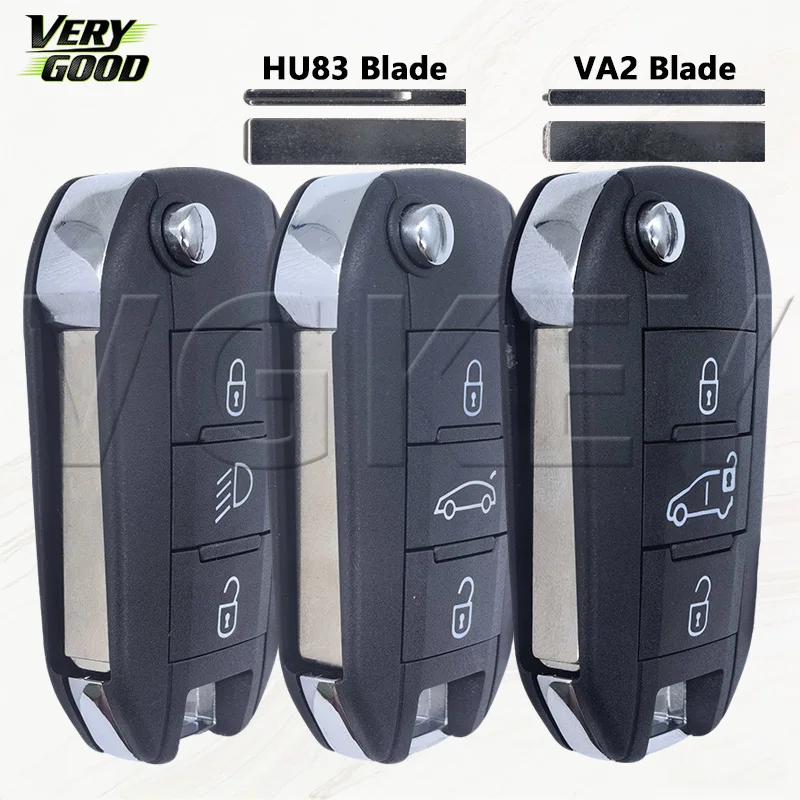 VG ID46 Chip 433MHz Flip Car Remote Key For Peugeot 208 2008 301 308 508 5008 Citroen C2 C3 C4 C5 C6 VA2 Blade/HU83 Blade
VG ID46 Chip 433MHz Flip Car Remote Key For Peugeot 208 2008 301 308 508 5008 Citroen C2 C3 C4 C5 C6 VA2 Blade/HU83 Blade