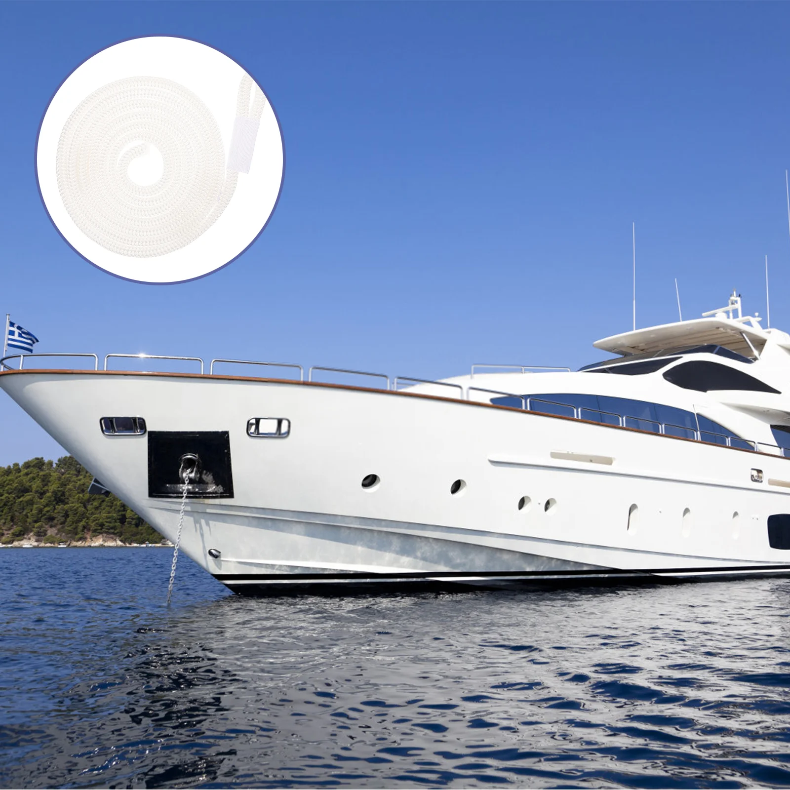 Tubes Anti-collision Ball Rope Boat Fending Supplies Anchor Buoy White Accessory
Tubes Anti-collision Ball Rope Boat Fending Supplies Anchor Buoy White Accessory