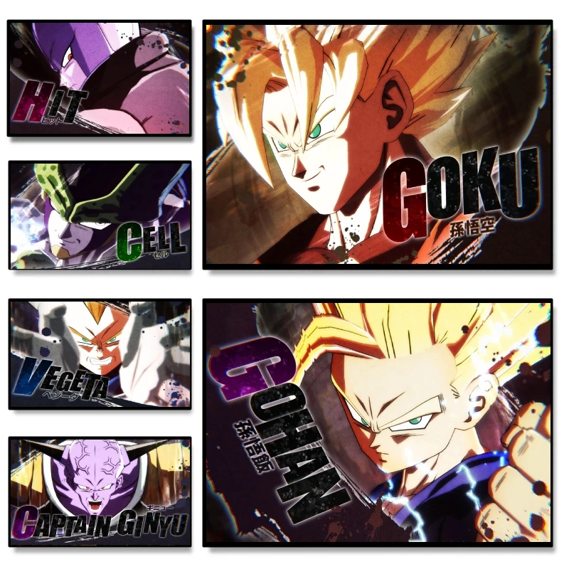 Canvas Printing Japan Anime Dragon Ball Goku Classic Figures KaKarot Posters Wall Room Decor Wall Art Kids Gifts Toys HD Picture
Canvas Printing Japan Anime Dragon Ball Goku Classic Figures KaKarot Posters Wall Room Decor Wall Art Kids Gifts Toys HD Picture