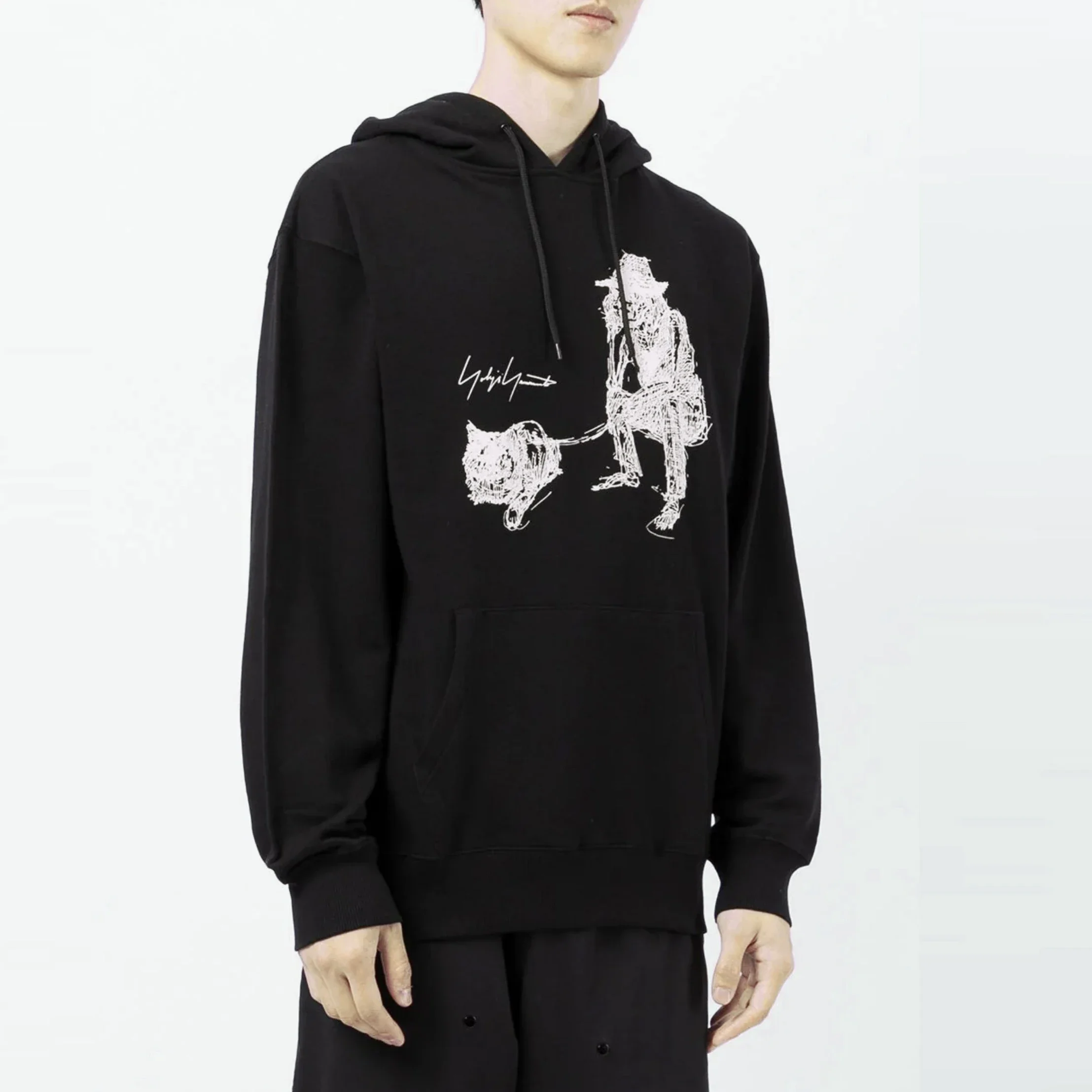 YOJI OOAK dog walking hoodie, pure cotton black casual hooded pullover, drawstring jacket, hoodie, men's and women's hoodies
YOJI OOAK dog walking hoodie, pure cotton black casual hooded pullover, drawstring jacket, hoodie, men's and women's hoodies