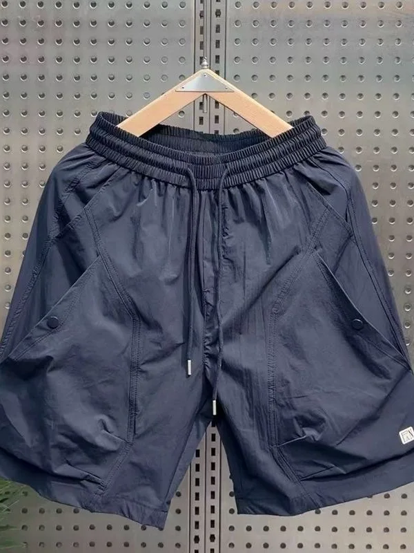 Summer New American Workwear Quick Dry Casual Shorts Men's Trendy Loose Ice Silk Large Pocket Five-Quarter Pants
Summer New American Workwear Quick Dry Casual Shorts Men's Trendy Loose Ice Silk Large Pocket Five-Quarter Pants