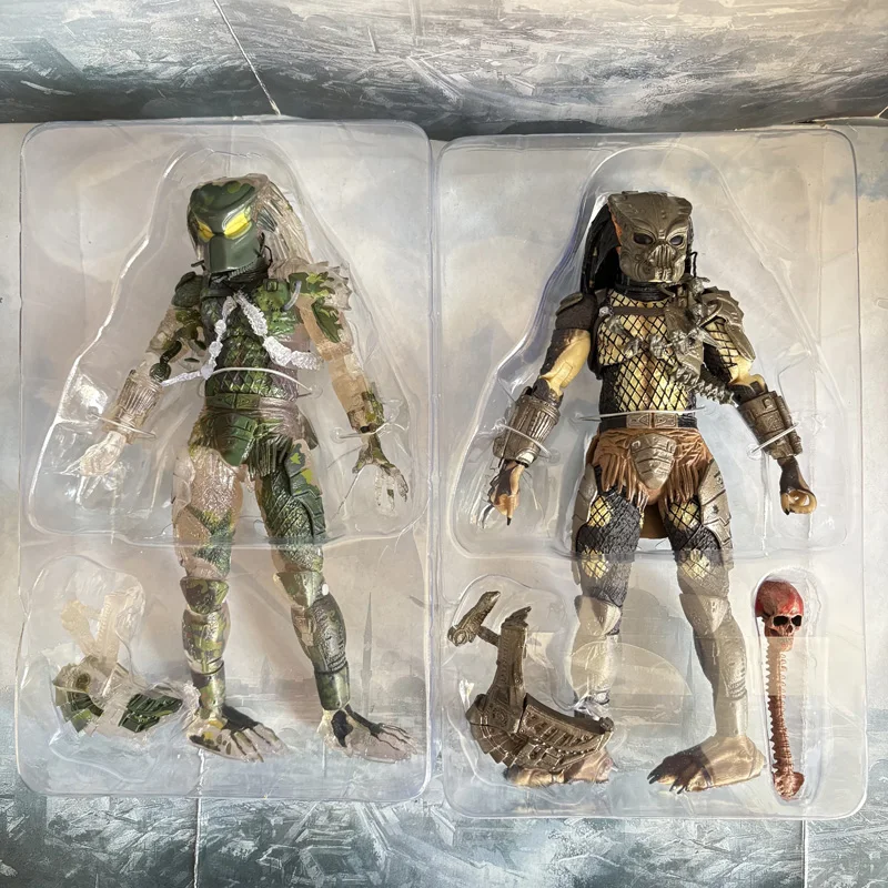 NECA Predator Jungle Demon Predator Jungle Hunter Masked Unmasked PVC Predators 30th Anniversary Action Figure Collect Model Toy
NECA Predator Jungle Demon Predator Jungle Hunter Masked Unmasked PVC Predators 30th Anniversary Action Figure Collect Model Toy