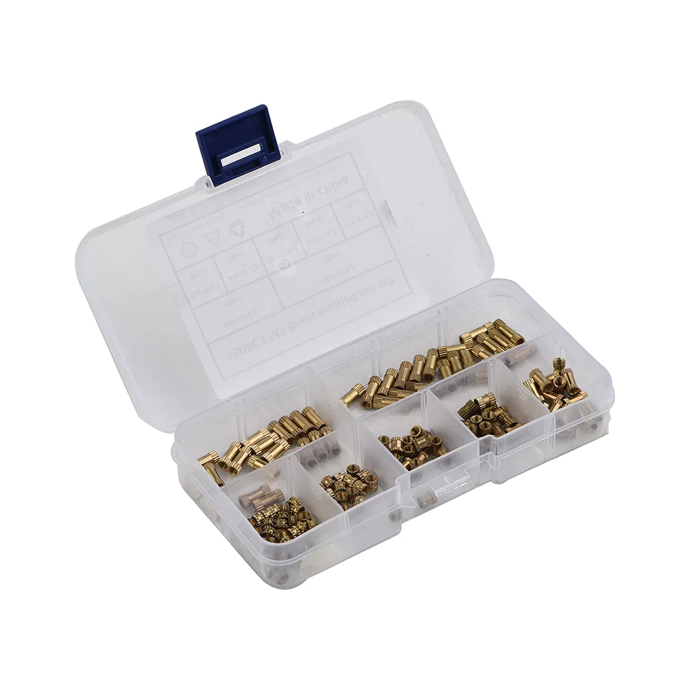 Brand New M3 Brass Threaded Heat Insert Plastic Assortment For 3D Printing Metal Supplies Knurled Nut Fastener Hooks Plastic
Brand New M3 Brass Threaded Heat Insert Plastic Assortment For 3D Printing Metal Supplies Knurled Nut Fastener Hooks Plastic
