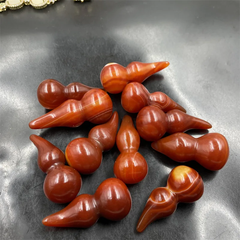 Cheap Jade Natural Genuine Goods Red Agate Stereo Calabash Pendent Head Tilt Non-Hole Red Chalcedony Gourd Pendant
Cheap Jade Natural Genuine Goods Red Agate Stereo Calabash Pendent Head Tilt Non-Hole Red Chalcedony Gourd Pendant