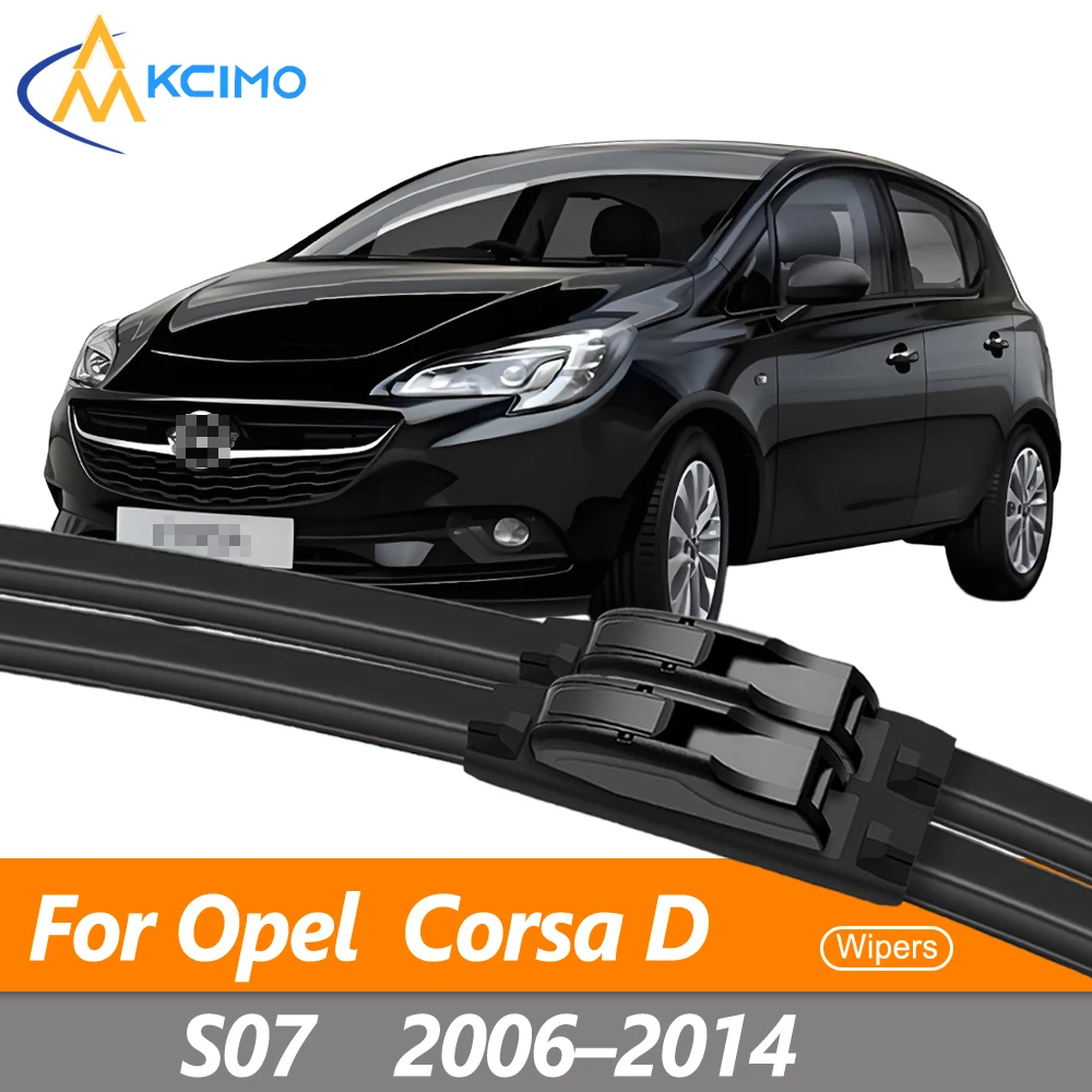 Front Windshield Wiper Blades Compatible For Opel Corsa D S07 2006-2014 Vauxhall Corsa Exact Fit Rubber Replacement (Set of 2)
Front Windshield Wiper Blades Compatible For Opel Corsa D S07 2006-2014 Vauxhall Corsa Exact Fit Rubber Replacement (Set of 2)