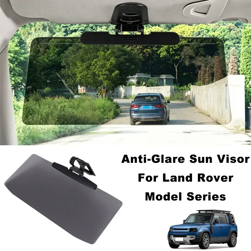 Anti-Glare UV Protection Car Sun Visor Extender Interior Sun Shade For Land Rover Range Rover Evoque Velar Discovery Sport
Anti-Glare UV Protection Car Sun Visor Extender Interior Sun Shade For Land Rover Range Rover Evoque Velar Discovery Sport