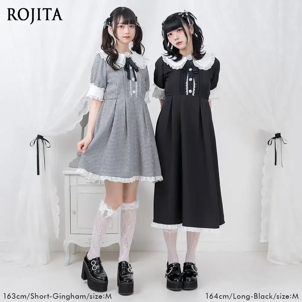 Summer New Sweet Japanese Dress Heavy Industry Small Pleated Lace Edge Splicing Diamond Buckle Bow Dress for Women
Summer New Sweet Japanese Dress Heavy Industry Small Pleated Lace Edge Splicing Diamond Buckle Bow Dress for Women
