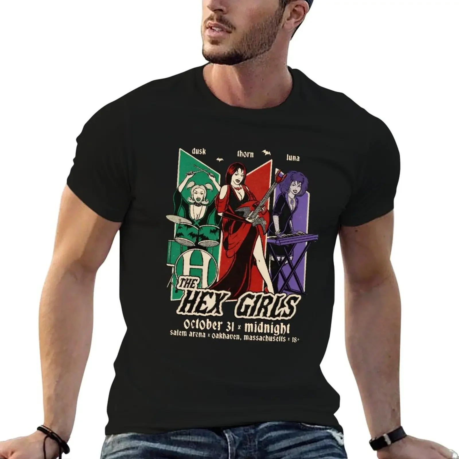 The Hex Girls Rock Band Shirt, Halloween Retro 90s T-Shirt graphic tee shirt plus sizes plain black t shirts men
The Hex Girls Rock Band Shirt, Halloween Retro 90s T-Shirt graphic tee shirt plus sizes plain black t shirts men