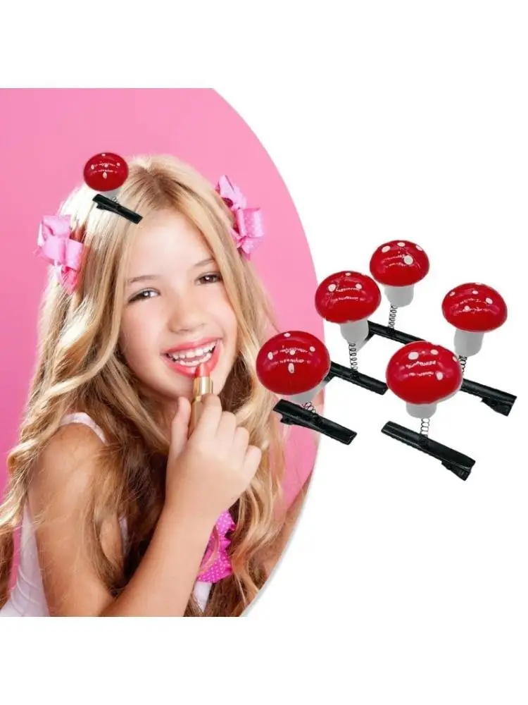 31BB 5pcs Light weight Mushroom Hair Clip Stage Performances Hairclip Portable
31BB 5pcs Light weight Mushroom Hair Clip Stage Performances Hairclip Portable