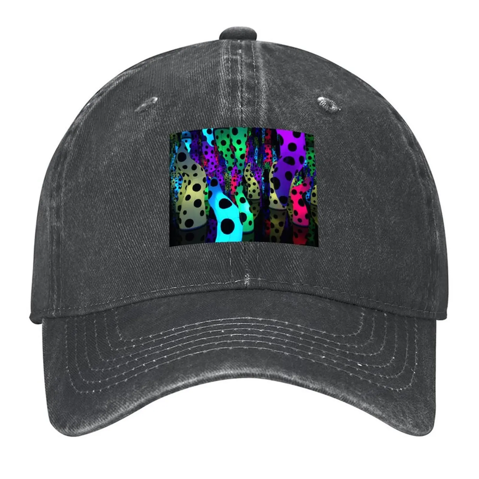Yayoi Kusama - Colourful Light Baseball Cap Luxury Cap Funny hats Mountaineering Anime Men Women's 
Yayoi Kusama - Colourful Light Baseball Cap Luxury Cap Funny hats Mountaineering Anime Men Women's