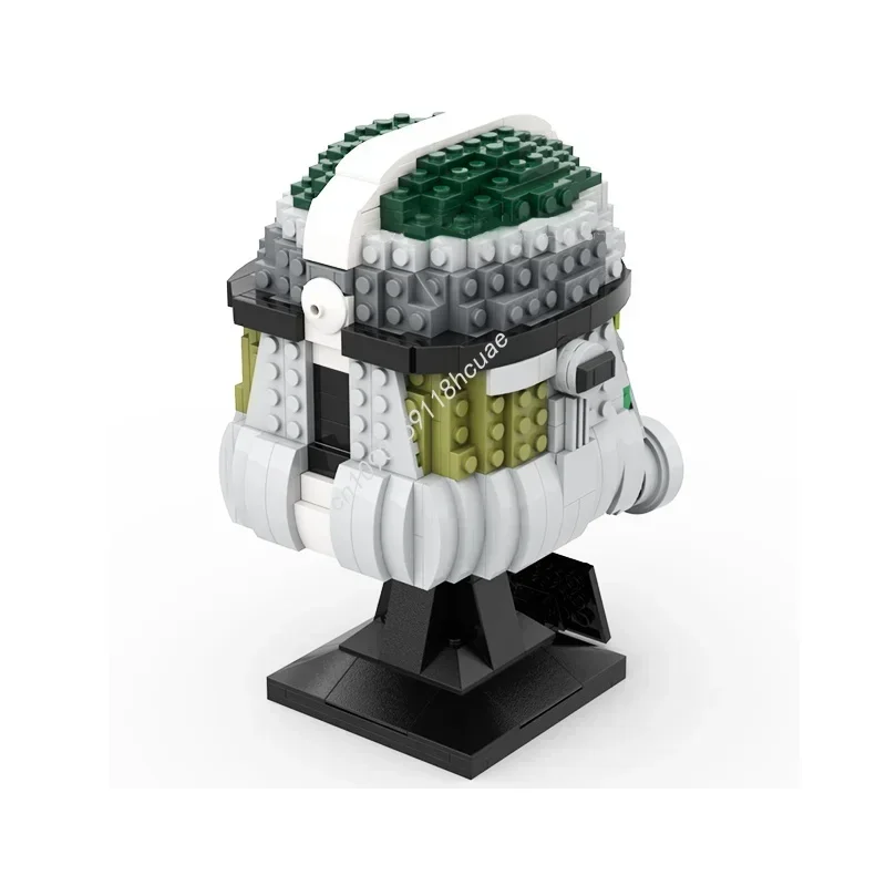 656pcs MOC Commander Gree Helmet Collection Space Wars Model Building Toy Blocks Festival Gift DIY Idea Brick Birthday
656pcs MOC Commander Gree Helmet Collection Space Wars Model Building Toy Blocks Festival Gift DIY Idea Brick Birthday