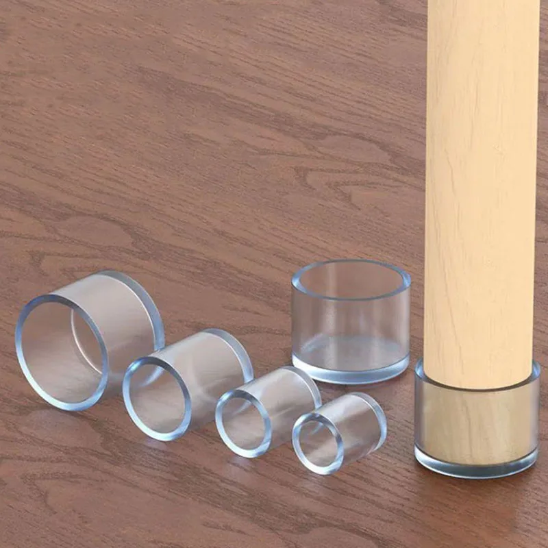 Transparent Chair Leg Caps Rubber Feet Protector Pad Furniture Table Covers Socks Plugs Cover Furniture Leveling Feet Home Decor
Transparent Chair Leg Caps Rubber Feet Protector Pad Furniture Table Covers Socks Plugs Cover Furniture Leveling Feet Home Decor