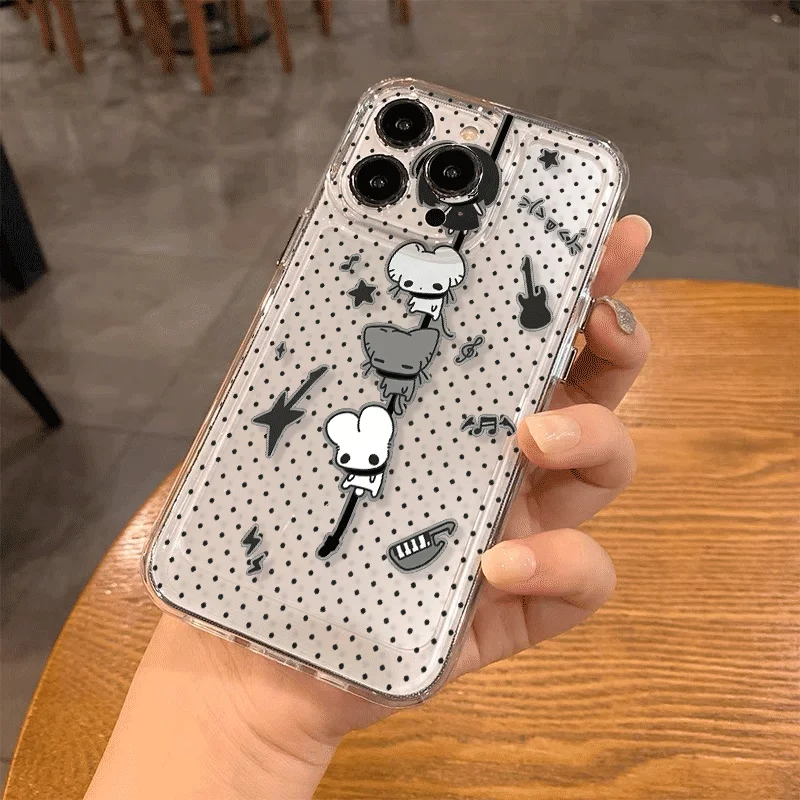 Cartoon Musical Doll Phone Case For Tecno Spark Go 30C 10 Camon 40 30 20 19 Pova 7 6 5 4 Pro itel Pro Plus 4G 5G Clear TPU Cover
Cartoon Musical Doll Phone Case For Tecno Spark Go 30C 10 Camon 40 30 20 19 Pova 7 6 5 4 Pro itel Pro Plus 4G 5G Clear TPU Cover