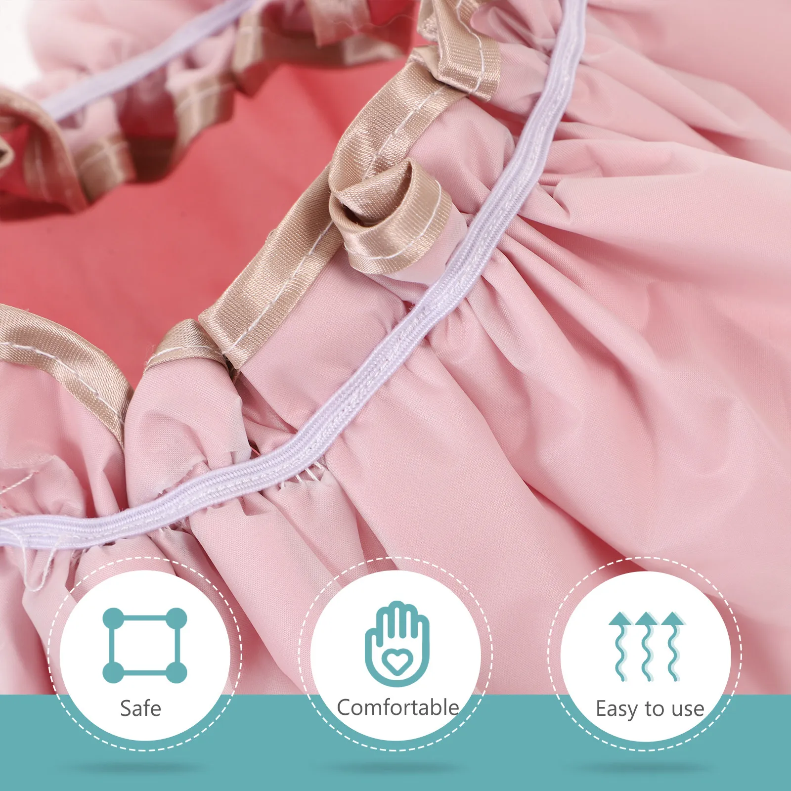 3Pcs Double Layer Waterproof Bath Caps Oilproof Shower Hats for Women Reusable Shower Caps Hair Protection Hand Bath Hair
3Pcs Double Layer Waterproof Bath Caps Oilproof Shower Hats for Women Reusable Shower Caps Hair Protection Hand Bath Hair