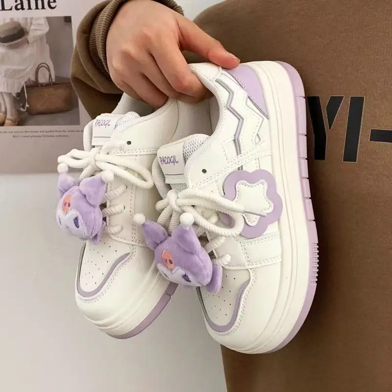 2025 new autumn Kuromi Casual Shoes Korean drop shipping real photos Cute student Canvas Board Shoes women shoes white flats
2025 new autumn Kuromi Casual Shoes Korean drop shipping real photos Cute student Canvas Board Shoes women shoes white flats