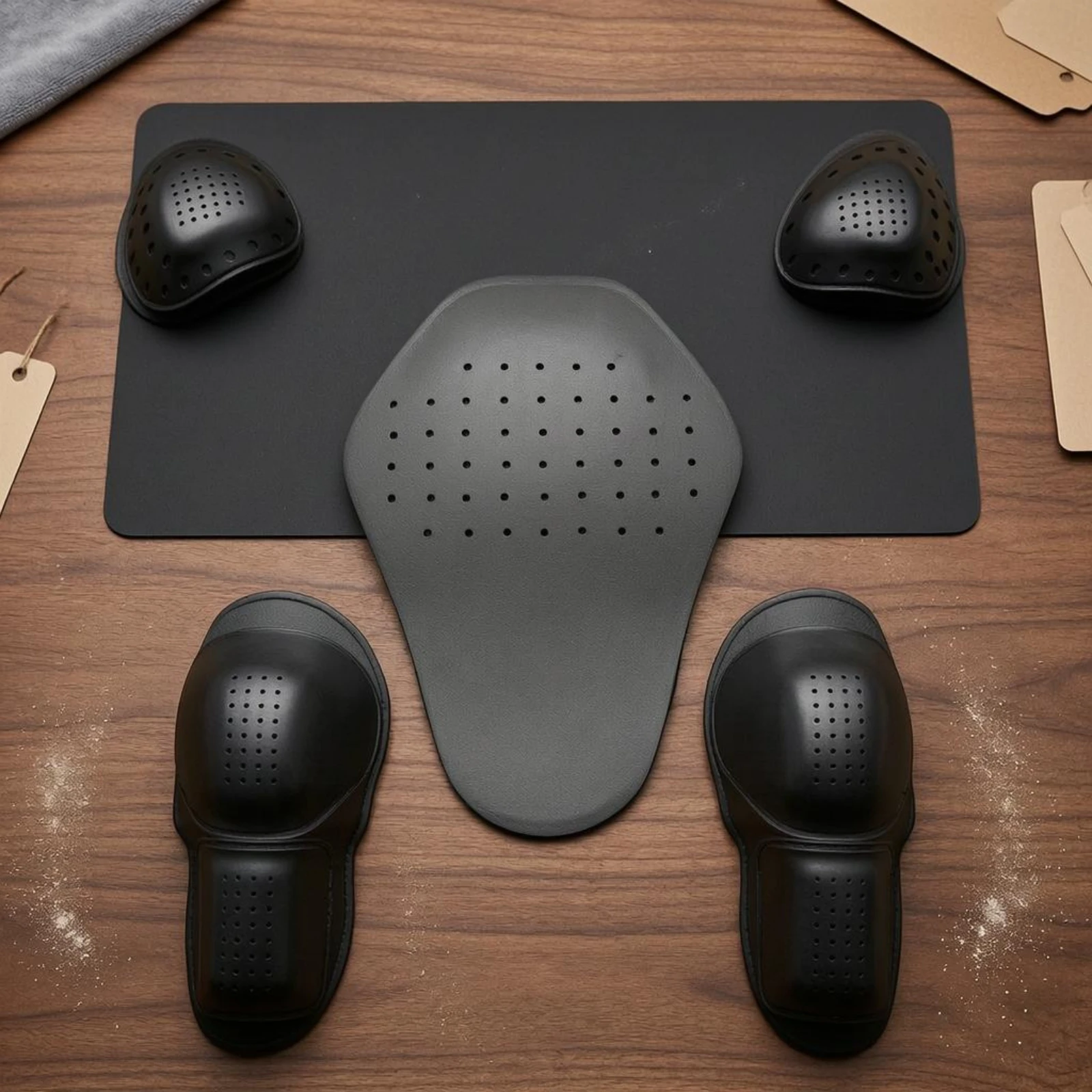 5 Pieces Hard-Shell Back and Limb Guards Ventilated Motorcycle Protective Pad Set Protective Pads Tapered Sports Gear
5 Pieces Hard-Shell Back and Limb Guards Ventilated Motorcycle Protective Pad Set Protective Pads Tapered Sports Gear