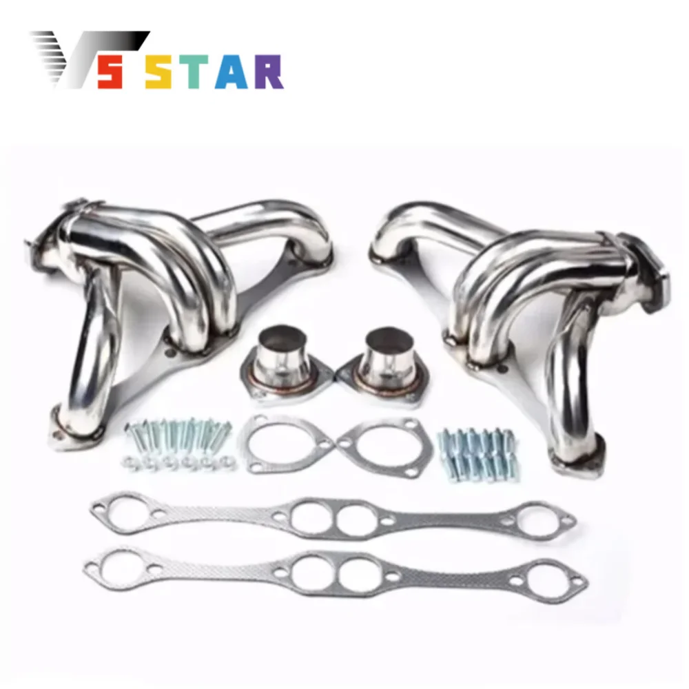 MT001063 Stainless Steel Exhaust Header For SBC Small Block SB V8 262 265 283 305 327 350 400 Sliver
MT001063 Stainless Steel Exhaust Header For SBC Small Block SB V8 262 265 283 305 327 350 400 Sliver