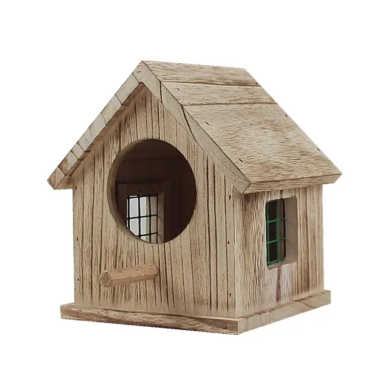 Green Campus Environmental Protection Solid Wood Outdoor Rainproof Breeding Box Parrot Nest Warm Incubation Nest Custom
Green Campus Environmental Protection Solid Wood Outdoor Rainproof Breeding Box Parrot Nest Warm Incubation Nest Custom