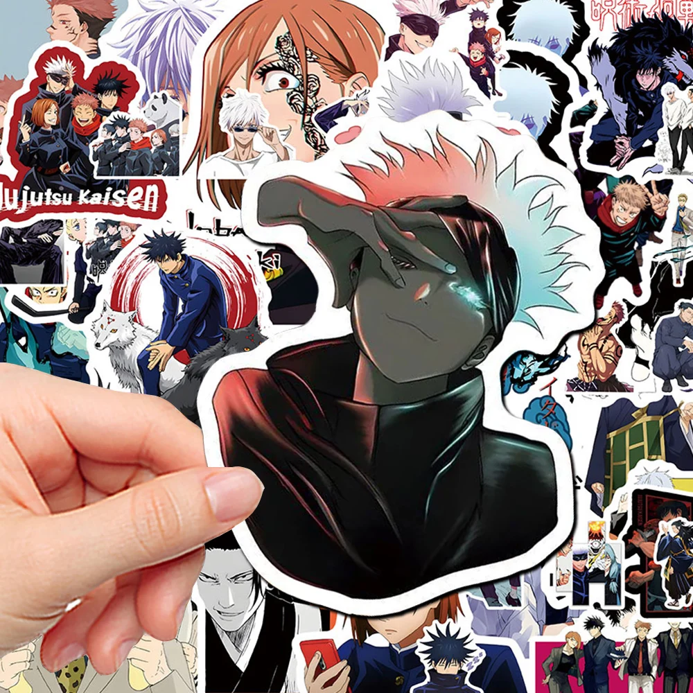 10/30/50pcs Cartoon Jujutsu Kaisen Anime Stickers Satoru Gojo Itadori Yuji Graffiti Decals DIY Guitar Helmet Laptop Cool Sticker
10/30/50pcs Cartoon Jujutsu Kaisen Anime Stickers Satoru Gojo Itadori Yuji Graffiti Decals DIY Guitar Helmet Laptop Cool Sticker