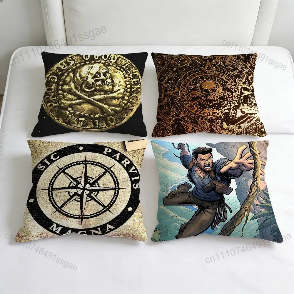 Sic Parvis M-Magna Uncharted Square Pillow Case Soft Decorative Throw Pillow Cover for Home Sofa Bed
Sic Parvis M-Magna Uncharted Square Pillow Case Soft Decorative Throw Pillow Cover for Home Sofa Bed
