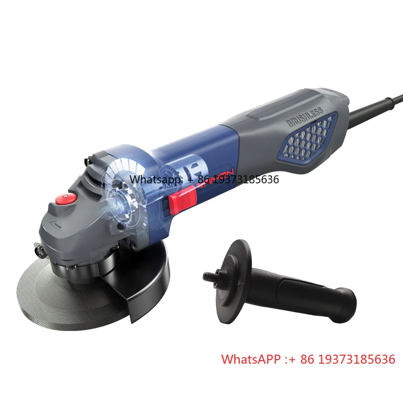High Quality 1200W Corded Electric Angle Grinder China Made 125mm Brushless Power Tools Polishing Industrial Use 220V
High Quality 1200W Corded Electric Angle Grinder China Made 125mm Brushless Power Tools Polishing Industrial Use 220V