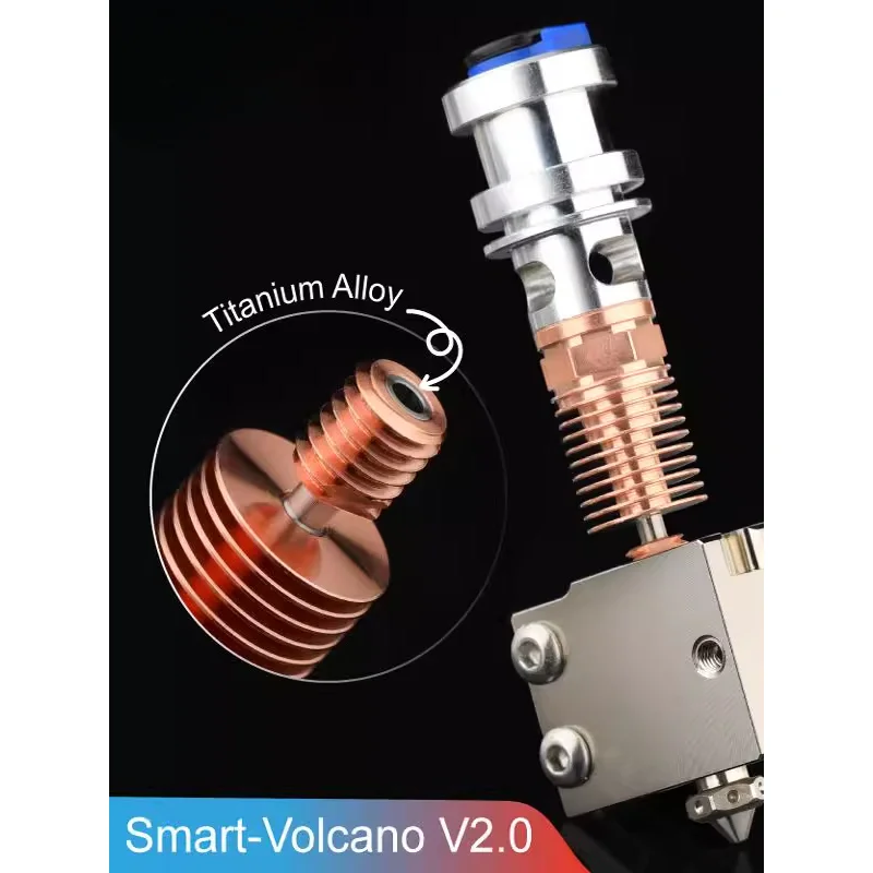 Mellow upgraded NF Smart- Volcano V2.0 hot end for 3D printer extrusion head MK3 BLV
Mellow upgraded NF Smart- Volcano V2.0 hot end for 3D printer extrusion head MK3 BLV