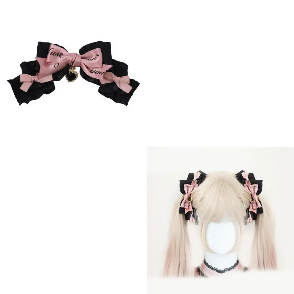 652F Big-Bow Hairclips Lace Hair Bows Hair Barrettes Y2K 2000s Girls Hair Accessories
652F Big-Bow Hairclips Lace Hair Bows Hair Barrettes Y2K 2000s Girls Hair Accessories