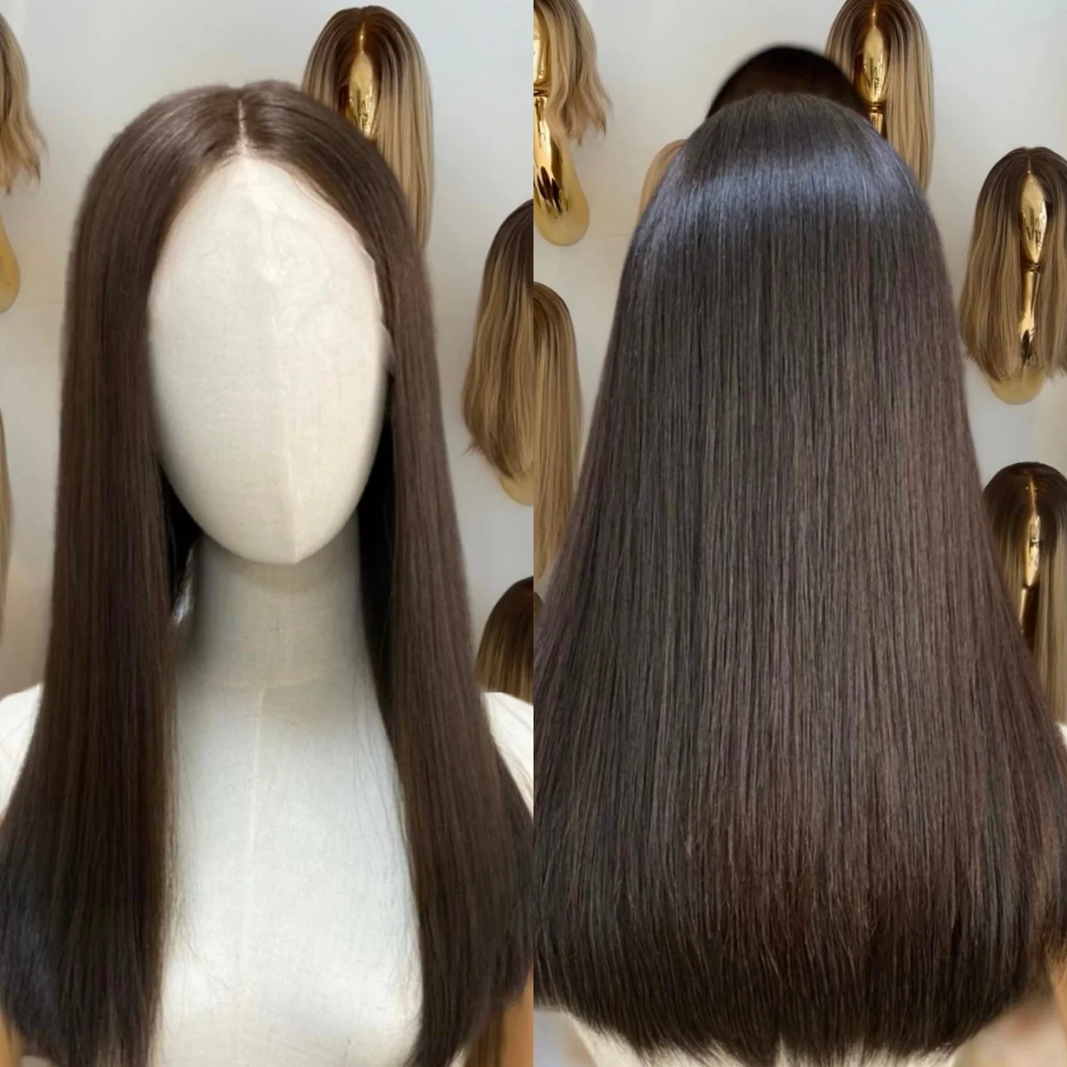 Chestnut Brown Wigs for Women Straight Lace Front Wigs Dark Brown Synthetic and blend Daily Party Cosplay For Women pelucas
Chestnut Brown Wigs for Women Straight Lace Front Wigs Dark Brown Synthetic and blend Daily Party Cosplay For Women pelucas