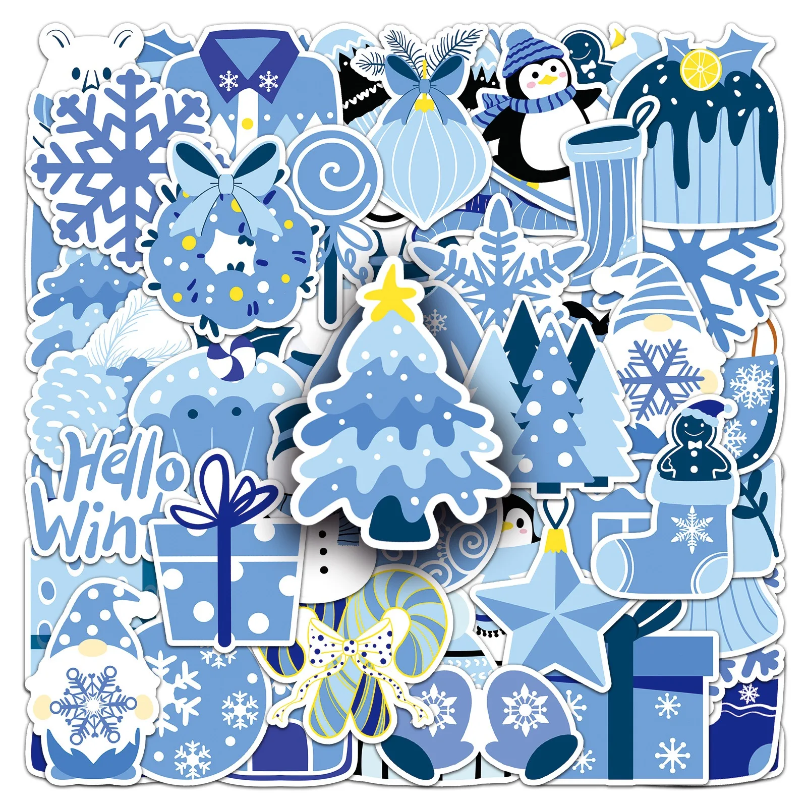 10/50pcs Ins Blue Winter Christmas Graffiti Stickers Aesthetic Cute Decals Phone Scrapbook Luggage Kid Toy Waterproof Sticker
10/50pcs Ins Blue Winter Christmas Graffiti Stickers Aesthetic Cute Decals Phone Scrapbook Luggage Kid Toy Waterproof Sticker