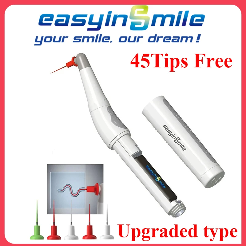 Эндододонтический активатор EASYINSMILE, стоматологический эндододонтический ирригатор для звуковой активации с 45-дюймовыми полезными советами для детей, педиатрический корневой канал
Эндододонтический активатор EASYINSMILE, стоматологический эндододонтический ирригатор для звуковой активации с 45-дюймовыми полезными советами для детей, педиатрический корневой канал
