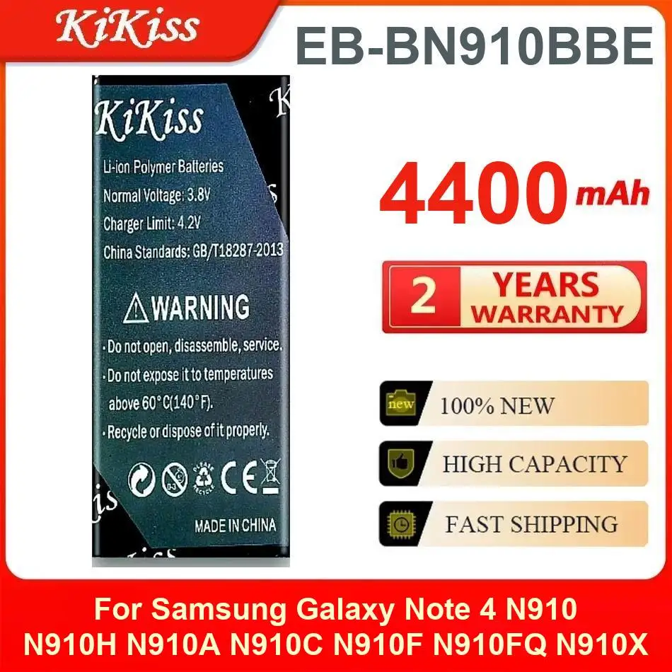 Аккумулятор 4400 мАч для мобильного телефона Samsung Galaxy Note 4 N910 N910H N910A N910C N910F N910FQ N910X N910W N910V N910P
Аккумулятор 4400 мАч для мобильного телефона Samsung Galaxy Note 4 N910 N910H N910A N910C N910F N910FQ N910X N910W N910V N910P