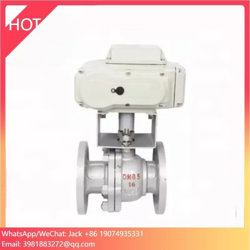 Two-Way Ball Valve Explosion-proof Regulation Electric Actuator For Water Electrochemistry